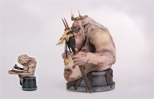 Gentle Giant The Hobbit The Goblin King and Goblin Scribe Bust